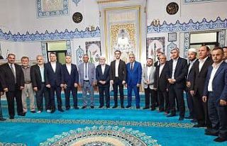 Dursunlar köyünde merkez camii dualarla açıldı