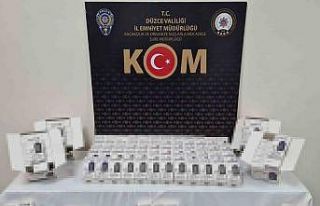 Düzce’de 282 adet kaçak elektronik sigara ele...