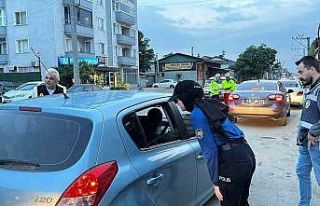 Düzce’de polisten eş zamanlı denetim