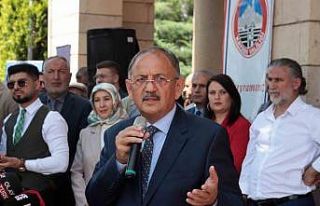 (Düzeltme) Bakan Özhaseki: "Sene sonuna kadar...