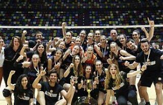 Eczacıbaşı Genç Kız Takımı, Türkiye şampiyonu...