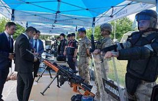 Edirne’de jandarmanın birimleri tanıtıldı