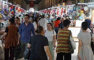 Edirne’deki tarihi çarşılarda ’Kurban Bayramı’...