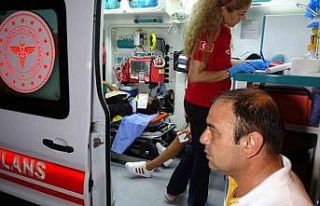 Ehliyetsiz sürücülerin kullandığı motosiklet...