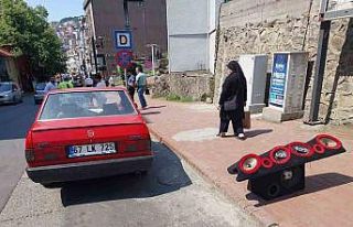 Ekipler ses tesisatını söktü, ceza yazdı