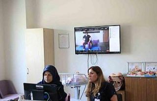 Elazığ’da gebe okulu uzaktan eğitim programı...
