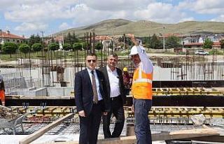 Emirdağ’da Devlet Hastanesi inşaatı devam ediyor