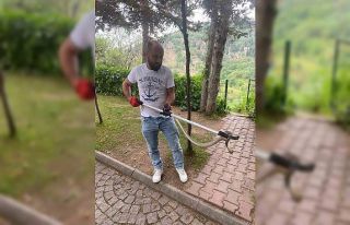 Emzirme odasında engerek yılanı paniği