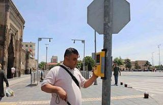 Engelli vatandaşlar için ’Erişilebilir yaya butonları’