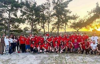 ‘Engelsiz İzciler’ Asparan’da kamp yaptı