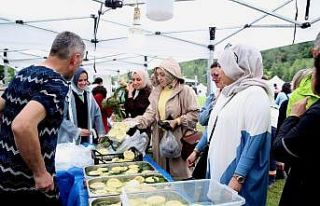 Enginar cennetinde renkli festival
