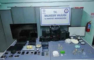 Erdek’te Emniyet’ten hırsızlık operasyonu