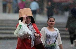 Erzincan’da sağanak yağış ve kuvvetli rüzgar...