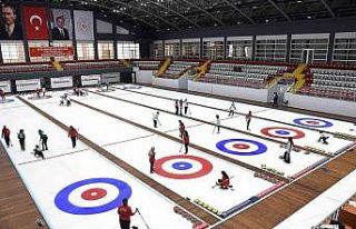 Erzurum’da Curling heyecanı