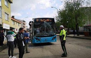 Erzurum’da iki otobüs çarpıştı: 12 yaralı