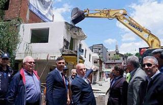 Erzurum’da kentsel dönüşüm için düğmeye basıldı