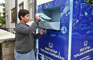 Eski kitaplar kumbarada toplanacak, geleceğe umut...