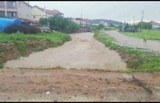 Eşme’de yağış hayatı olumsuz etkiledi