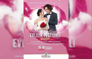 Evlilik hazırlığı yapanlar KUMSMALL AVM’deki...