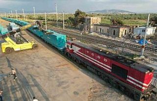 ’Evsel Atıkların Trenle Taşınması Projesi’nde...