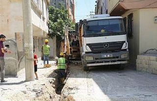 Eyyübiye’de doğalgaz çalışmaları devam ediyor