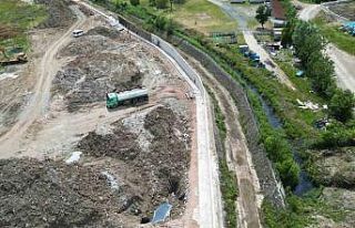 Fatsa Millet Bahçesi inşaatı devam ediyor