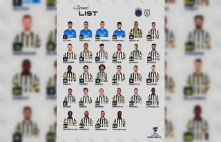 Fenerbahçe’nin, Başakşehir maçı kamp kadrosu...