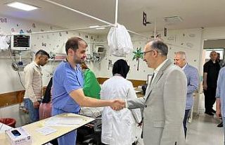 Fırat Üniversitesinde bayramlaşma töreni