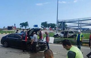 Galatasaraylı futbolcu Barış Alper Yılmaz trafik...