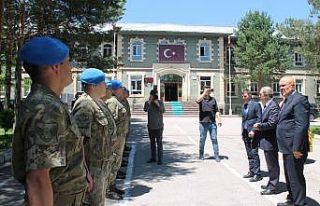 Garnizon Komutanlığı’na bayram ziyareti