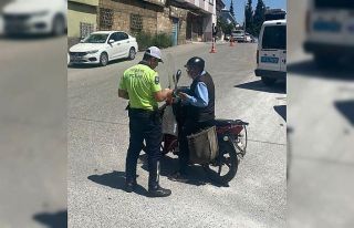 Gaziantep’te motosiklet uygulaması