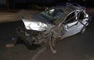 Gaziantep’te otomobil takla attı: 5 ağır yaralı