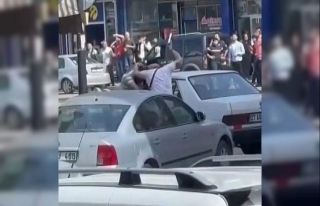 Gaziantep’te pes dedirten kavga: Sokak ortasında...