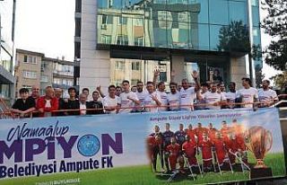 Gebze Belediyesi Ampute Futbol Takımı Süper Lig’e...