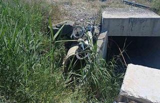 Gediz’de motosiklet kazası: 2 yaralı