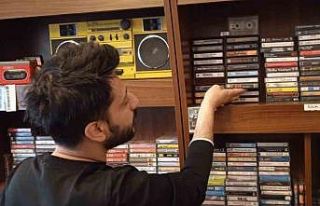 Gençler kasetlerle nostalji yaşıyor