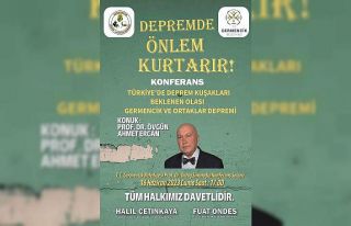 Germencik Belediyesi’nden deprem konferansı