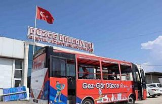 Gez-gör Düzce tur otobüsü hazır