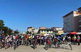Giresun doğa ve sağlık için pedal çevirdi