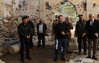 Giresun’da Çakrak Kilisesi’nin restorasyonu devam...