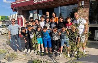 Gökmeydanspor’dan U13 takımına yemekli teşekkür