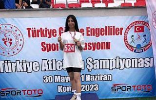 Görme engelli sporculardan büyük başarı