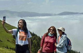 Gümüşhane yaylalarında büyüleyici manzaralar