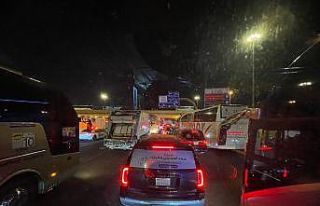 Hacı adaylarının Arafat’a intikalleri gece boyunca...