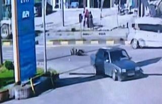 Hafif ticari araç yaya geçidinde çocuğa çarptı