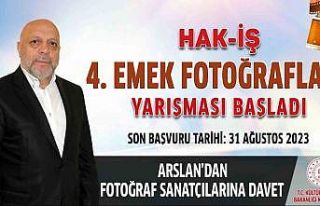 HAK-İŞ 4. Emek Fotoğrafları Yarışması başladı