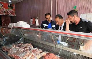 Hakkari’de kasap ve şarküteriler denetlendi