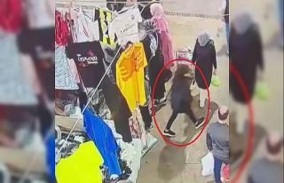 Halı ile kızı kamufle etti: Saniyeler içinde 18...