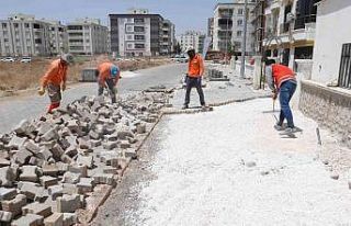 Haliliye’de üst yapı çalışmaları devam ediyor