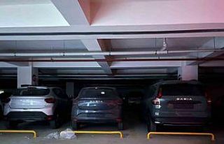 Havalimanında stoklandığı iddia edilen otomobillerin...